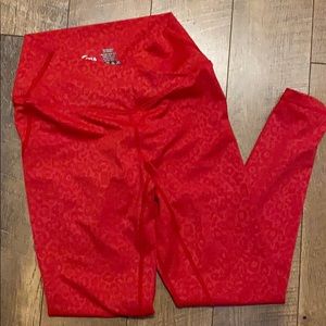 ZYIA red leggings